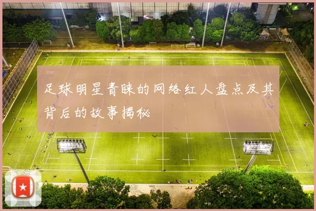 足球明星青睐的网络红人盘点及其背后的故事揭秘
