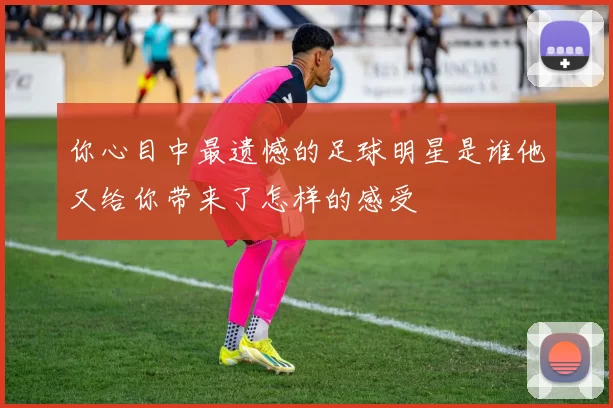 你心目中最遗憾的足球明星是谁他又给你带来了怎样的感受